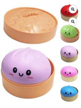 Viral Squeezy Dumpling🥟 Stress Doh Toy